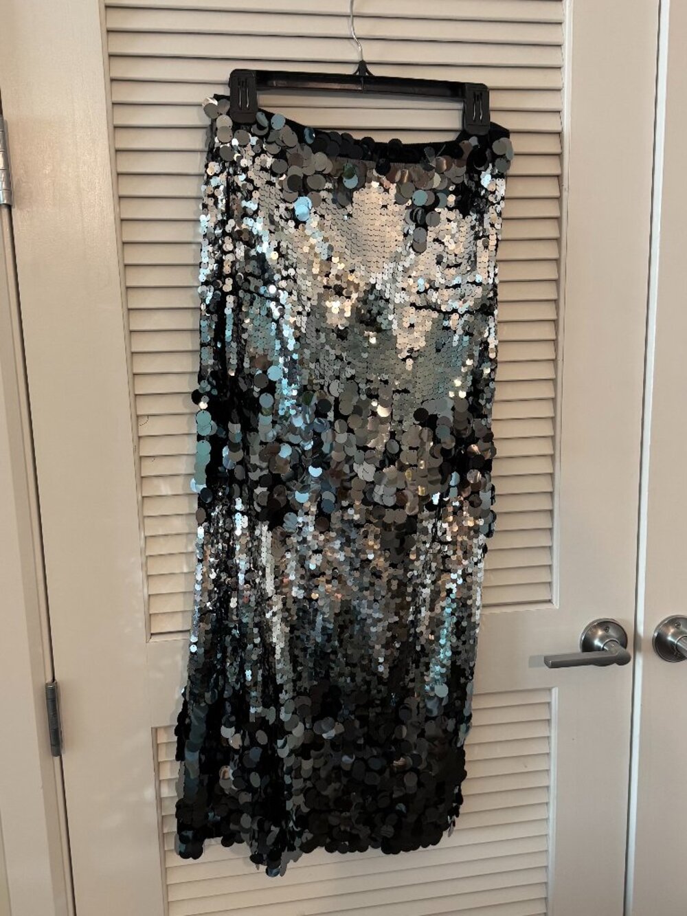 SEQUIN MIDI SKIRT ZARA